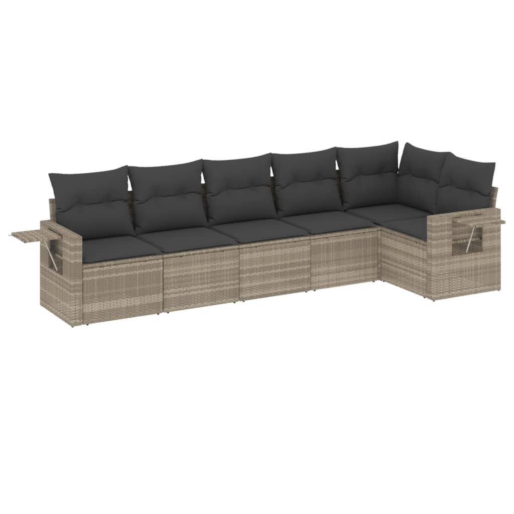 VidaXL Garten sofagarnitur poly-rattan