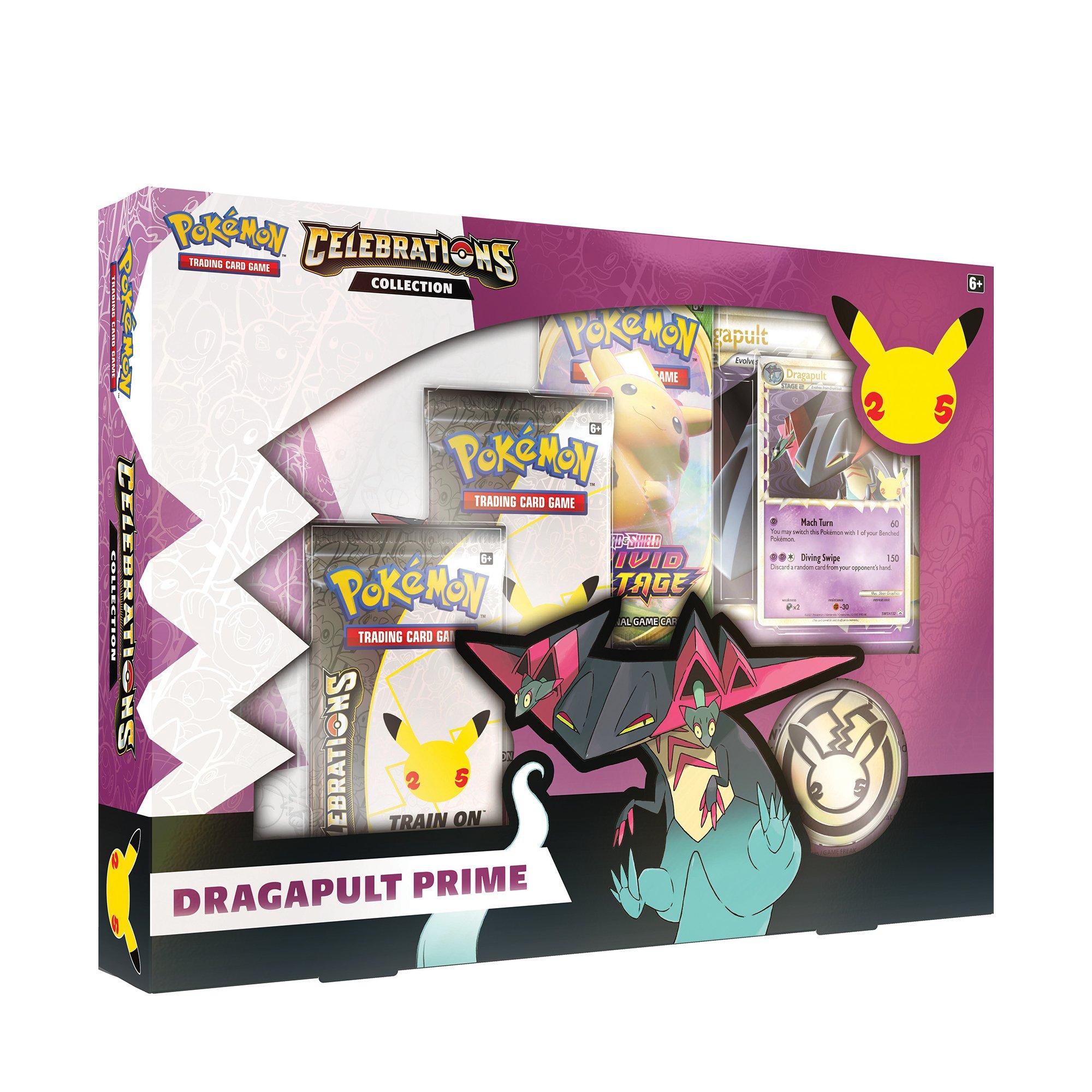 Pokémon Celebrations Dragapult Prime Collection Box