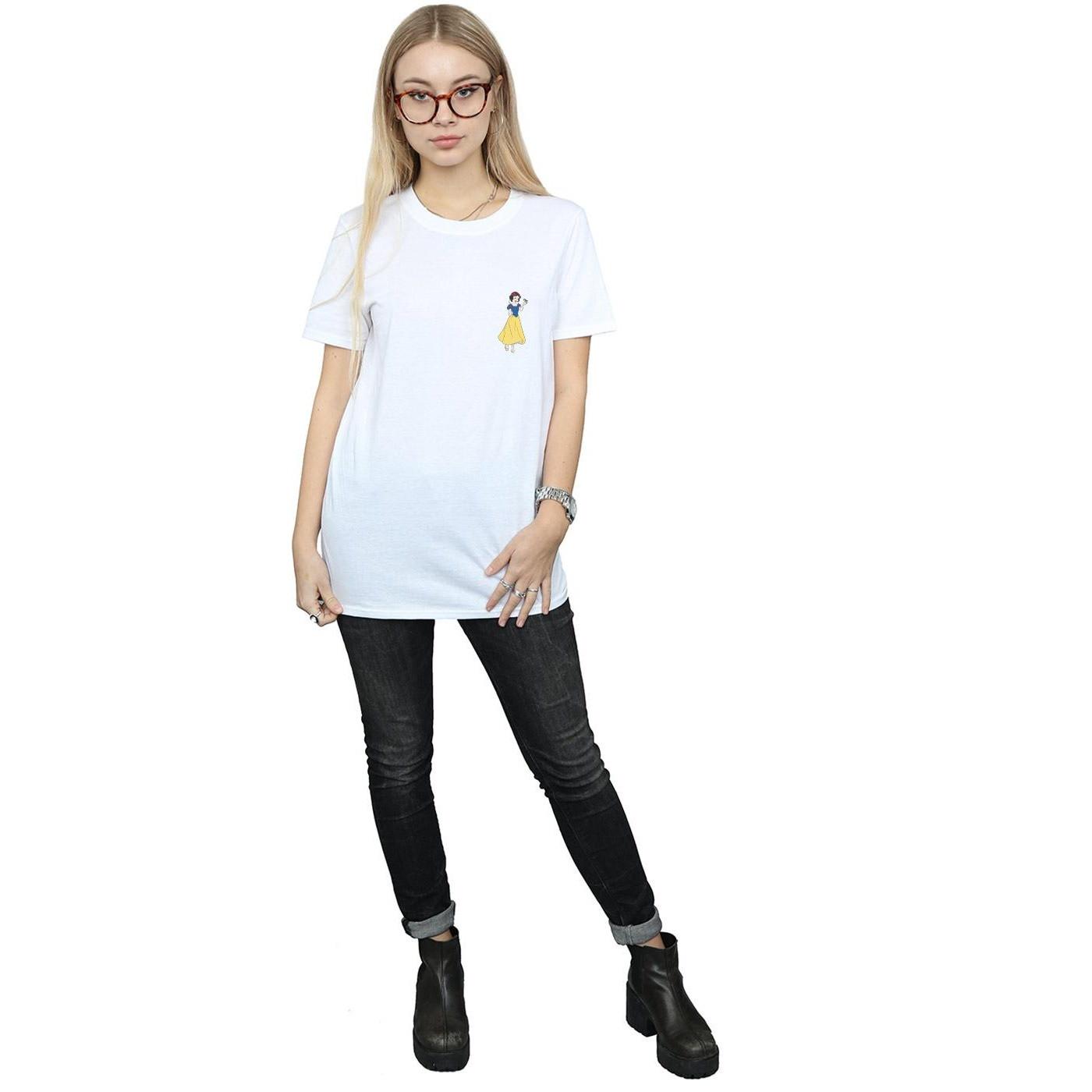 Disney PRINCESS Schneewittchen Taschen-Print T-Shirt