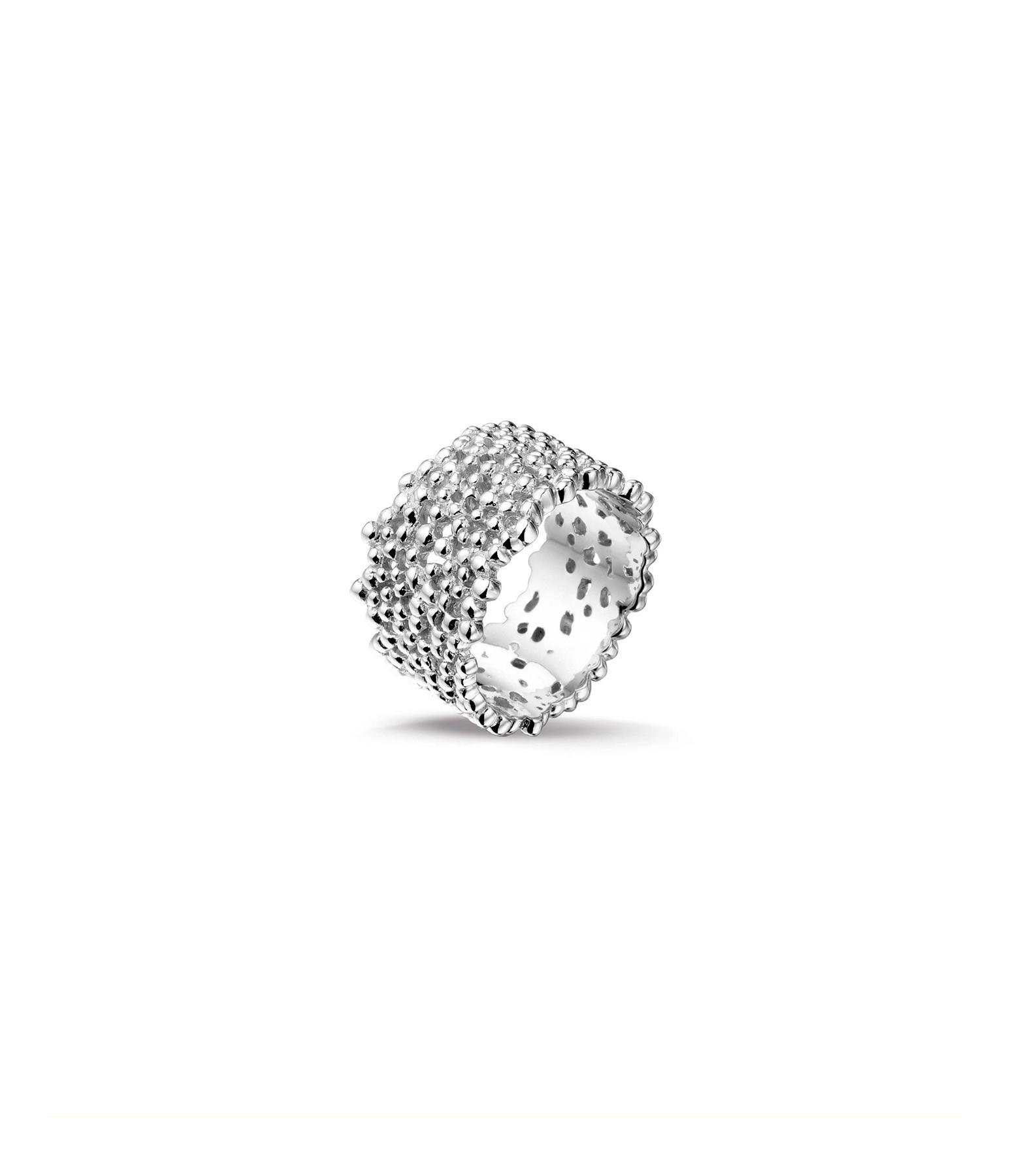 PHANTASYA Ring 1896 Rhodiniert