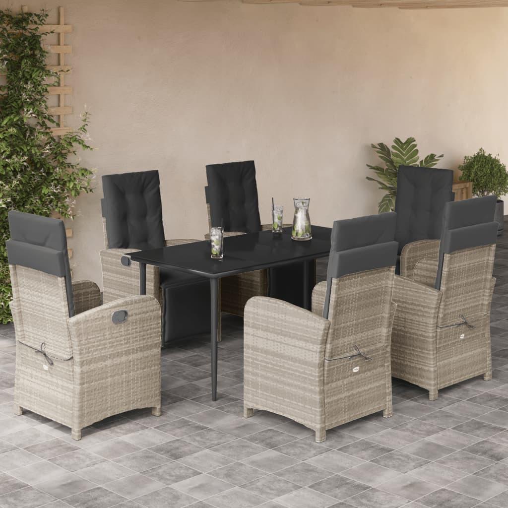 VidaXL Garten essgruppe poly-rattan