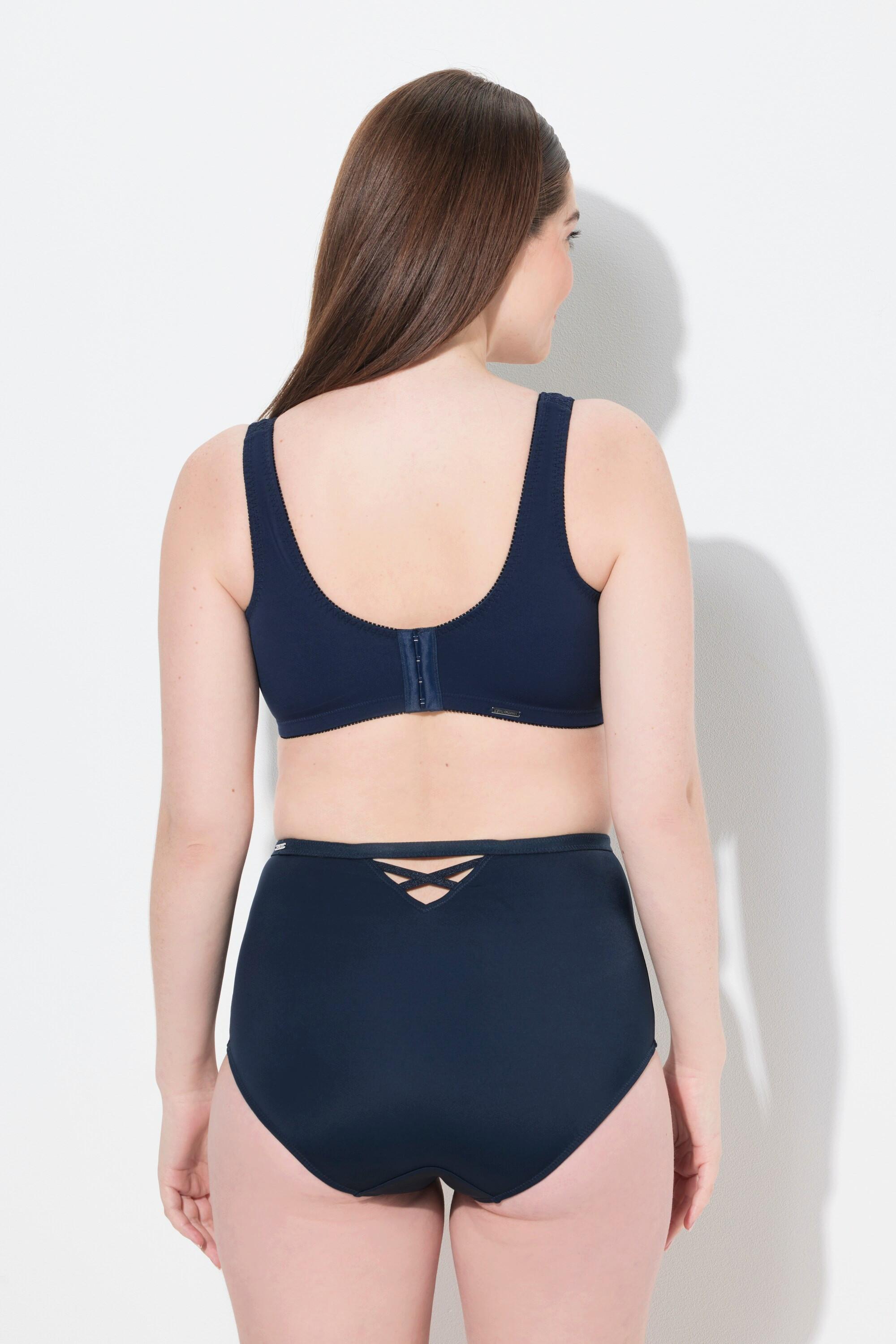 Ulla Popken Entlastungs-BH, Vorderverschluss, ohne Bügel, Cups C - G