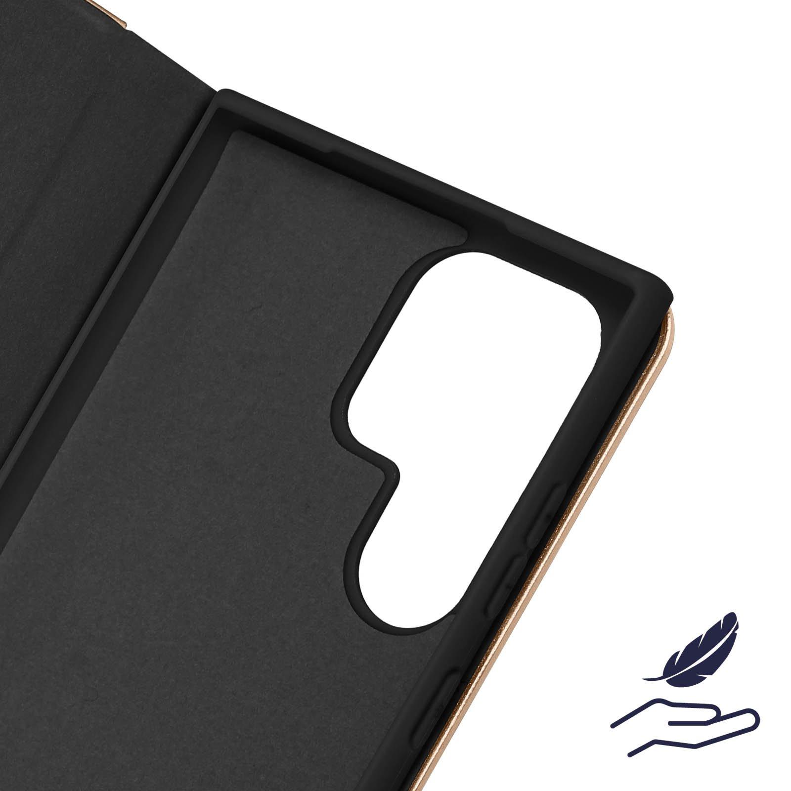 Avizar Samsung S23 Ultra Kunstlederetui