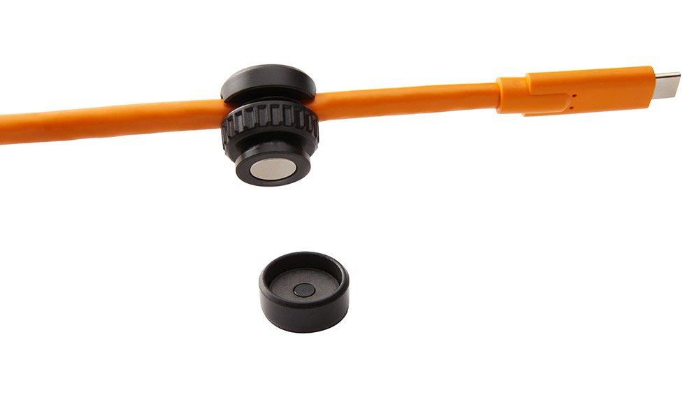 Tether Tools TetherGuard Tethering Support Kit Kabelhalter Schwarz, Orange 2 Stück(e)