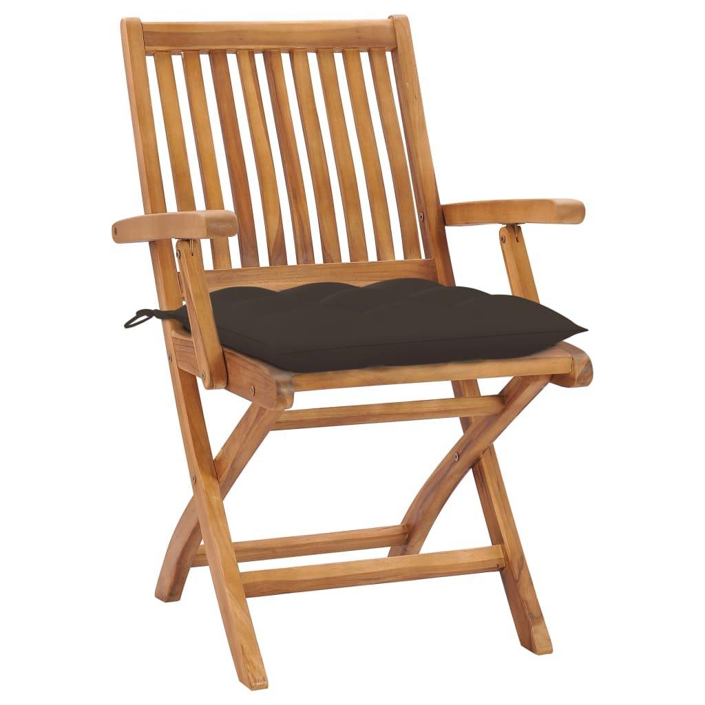 VidaXL Gartenstuhl teak