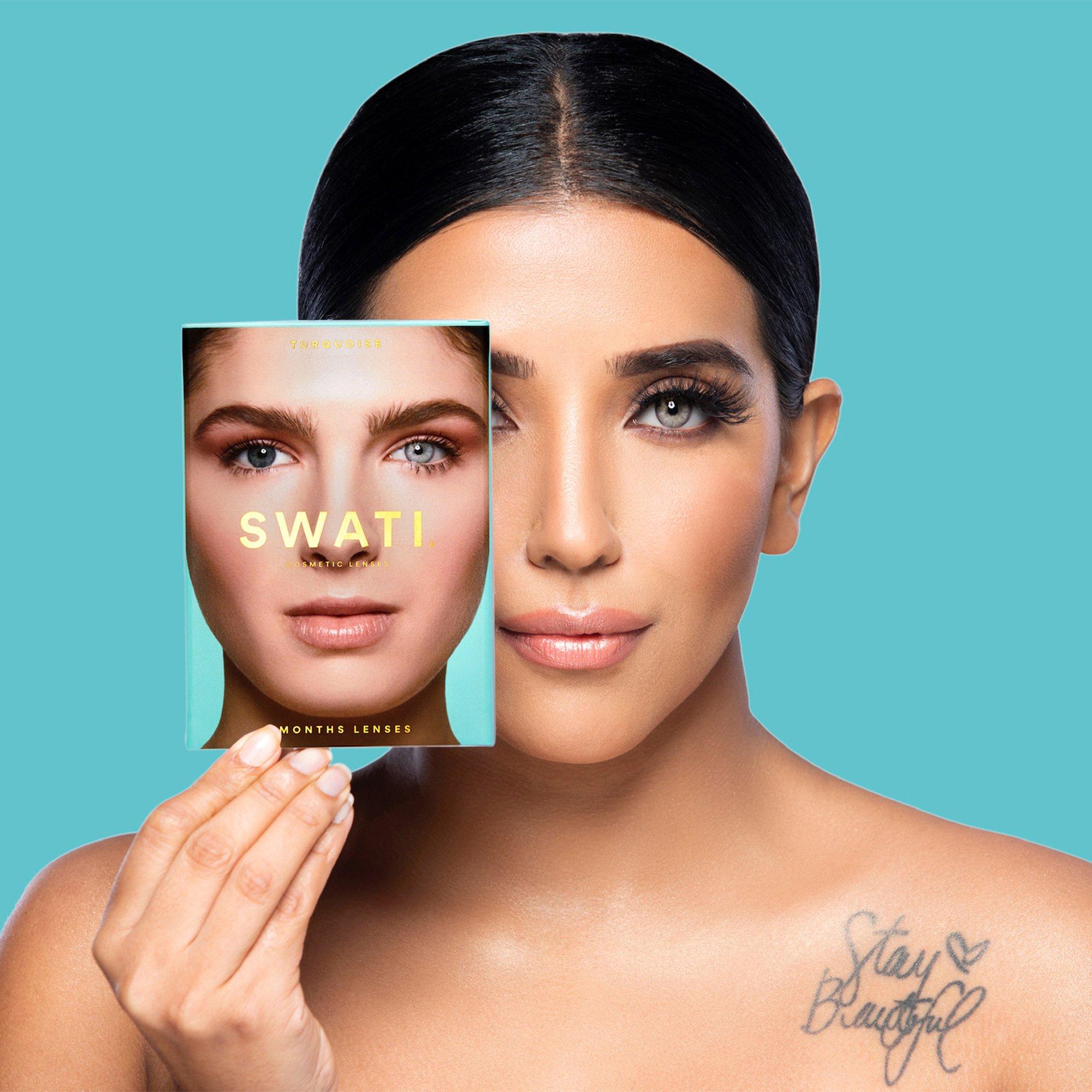 SWATI Farbige Kontaktlinsen für 6 Monate