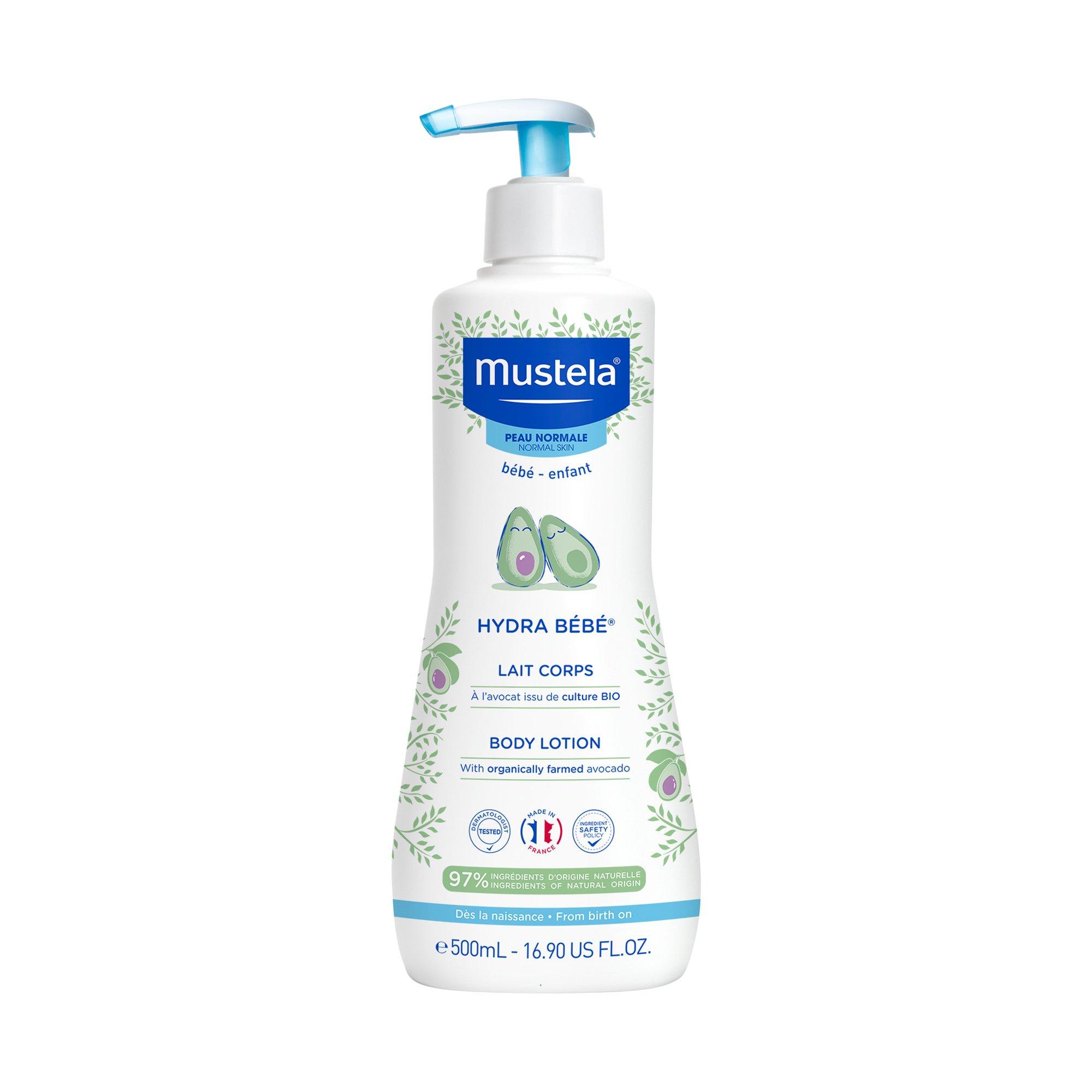 Mustela Mustela Hydra Bébé Körpermilch normale Haut 500ml Hydra Bébé Körperlotion