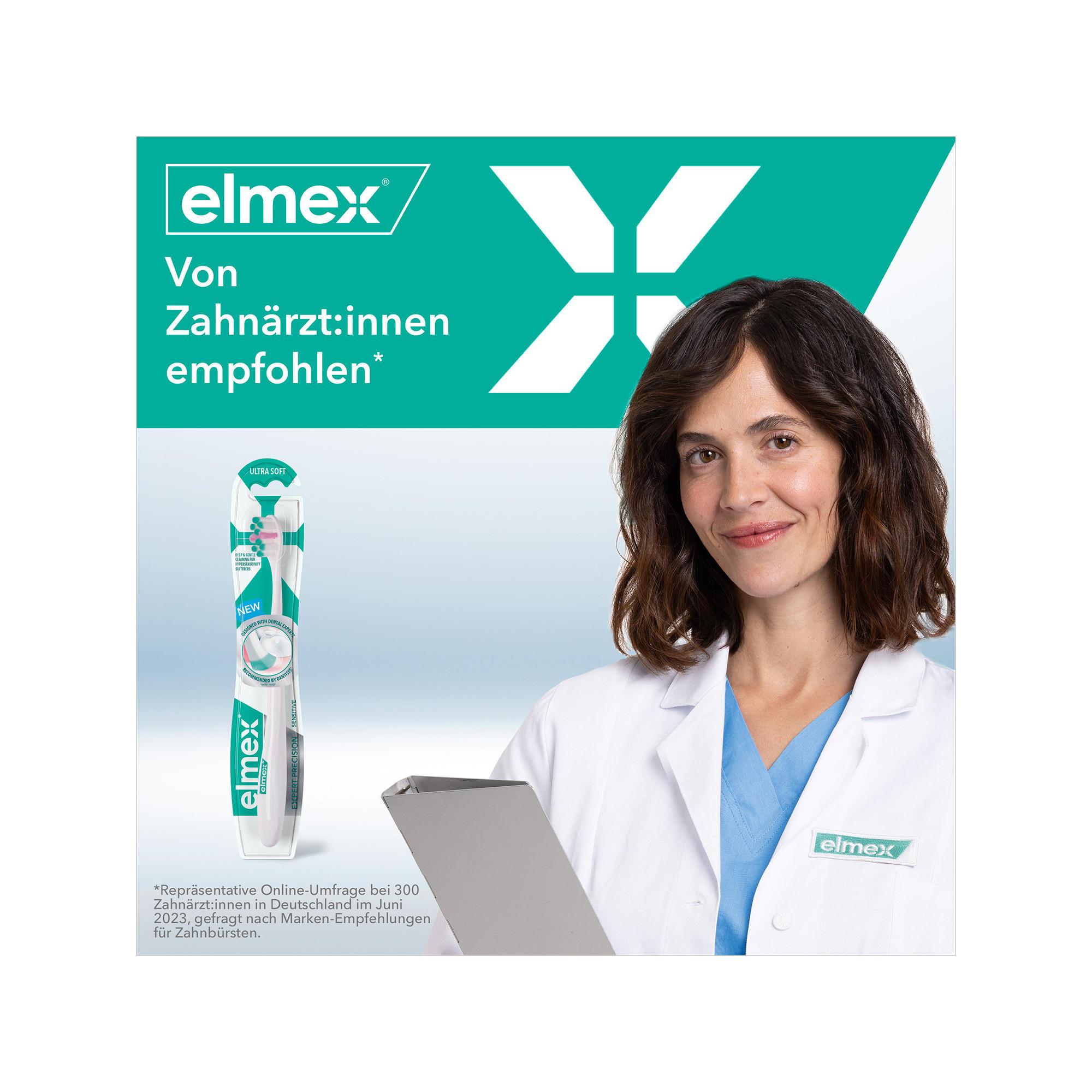 elmex Zahnbürste Expert Präzision Sensitive