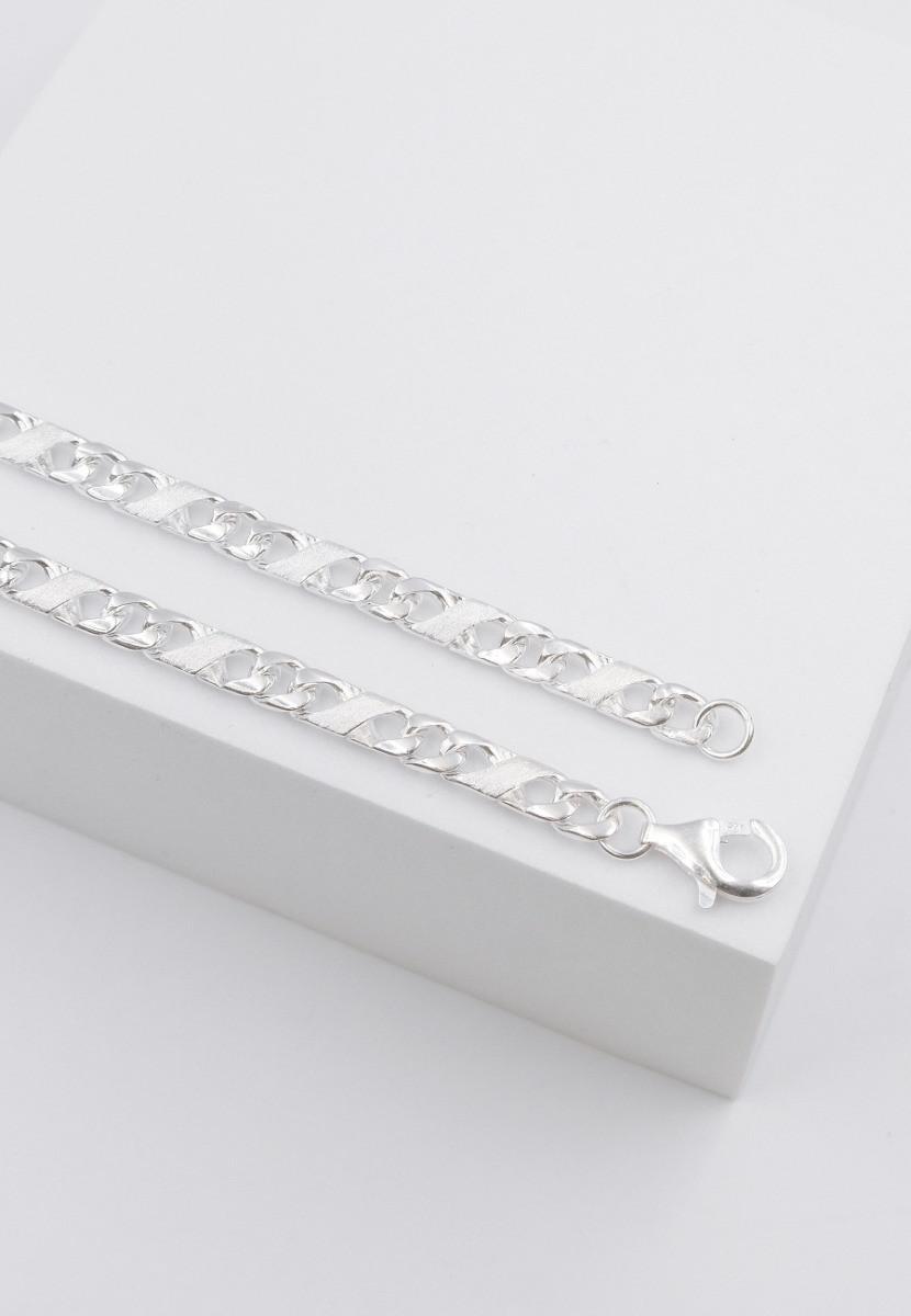 MUAU Schmuck Collier 8er-Kette Silber 925, 4.9mm, 60cm