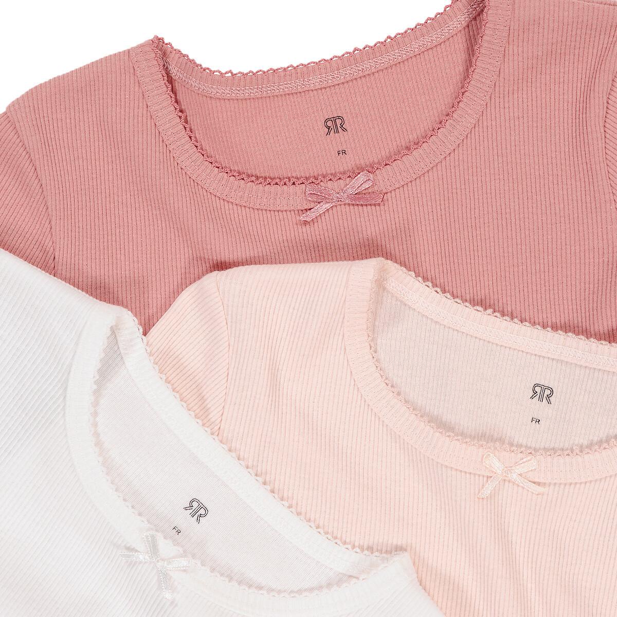 La Redoute Collections 3er-Pack Unterziehshirts aus Baumwolle