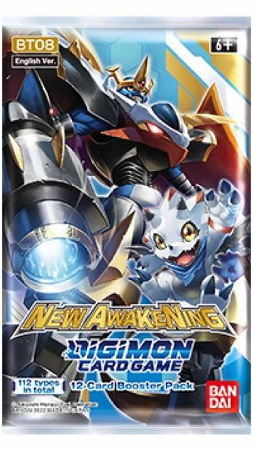 Bandai New Awakening BT08 Booster - Digimon Card Game - EN