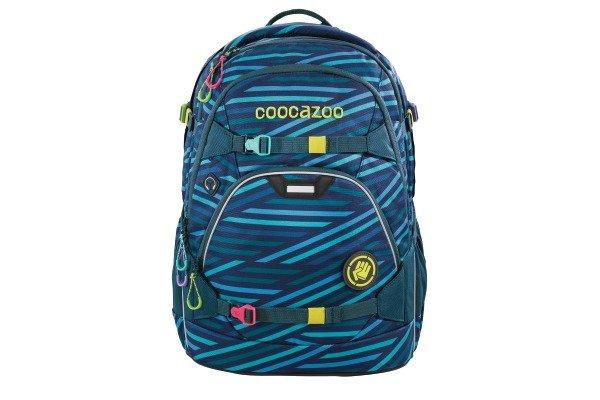 coocazoo COOCAZOO Schulrucksack ScaleRale 183877 Zebra Stripe Blue