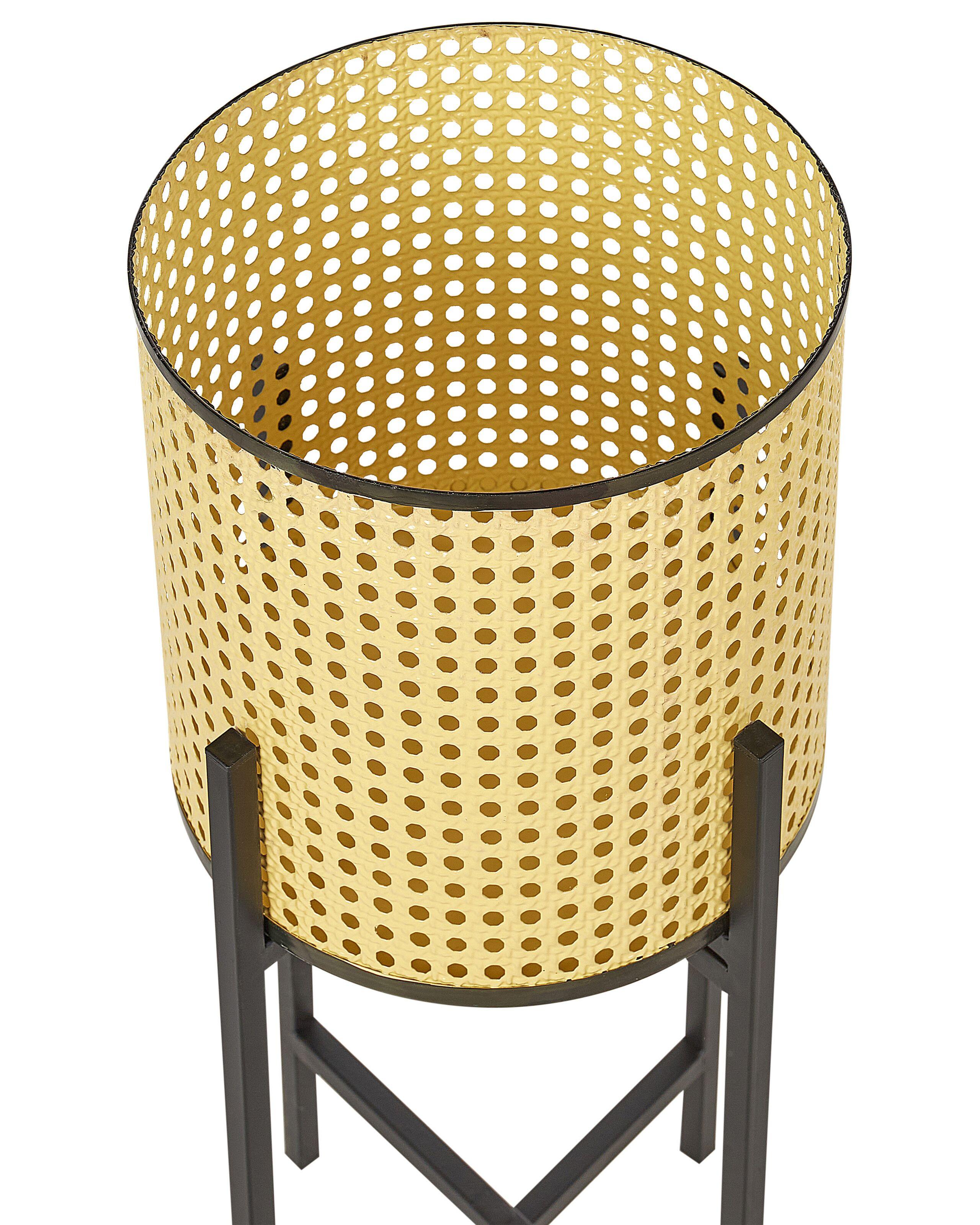 Beliani Blumentopf mit Beinen aus Eisen Retro FALLOPIA