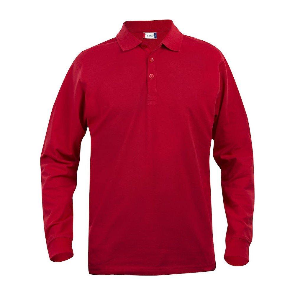 Clique Lincoln Classic Langarm Poloshirt