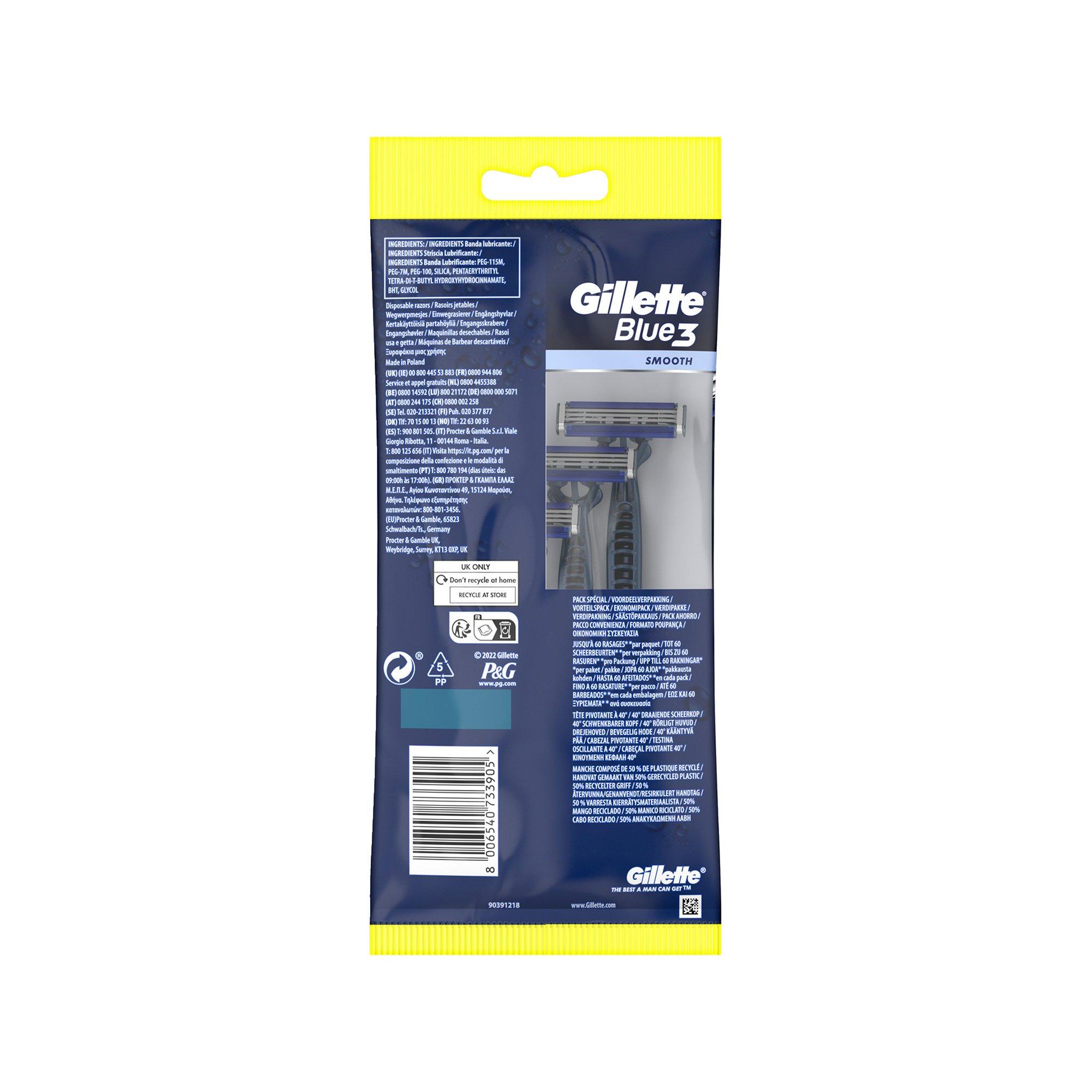 Gillette Blue 3 Smooth Blue 3 Smooth Rasierer