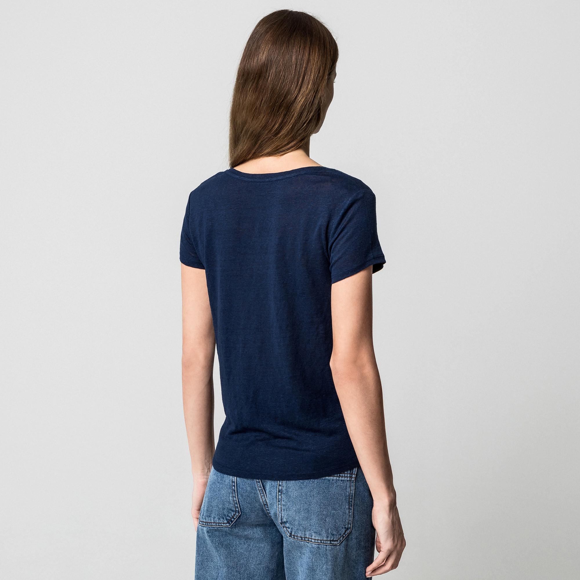 Manor Woman V-Ausschnitt Kurzarm T-Shirt