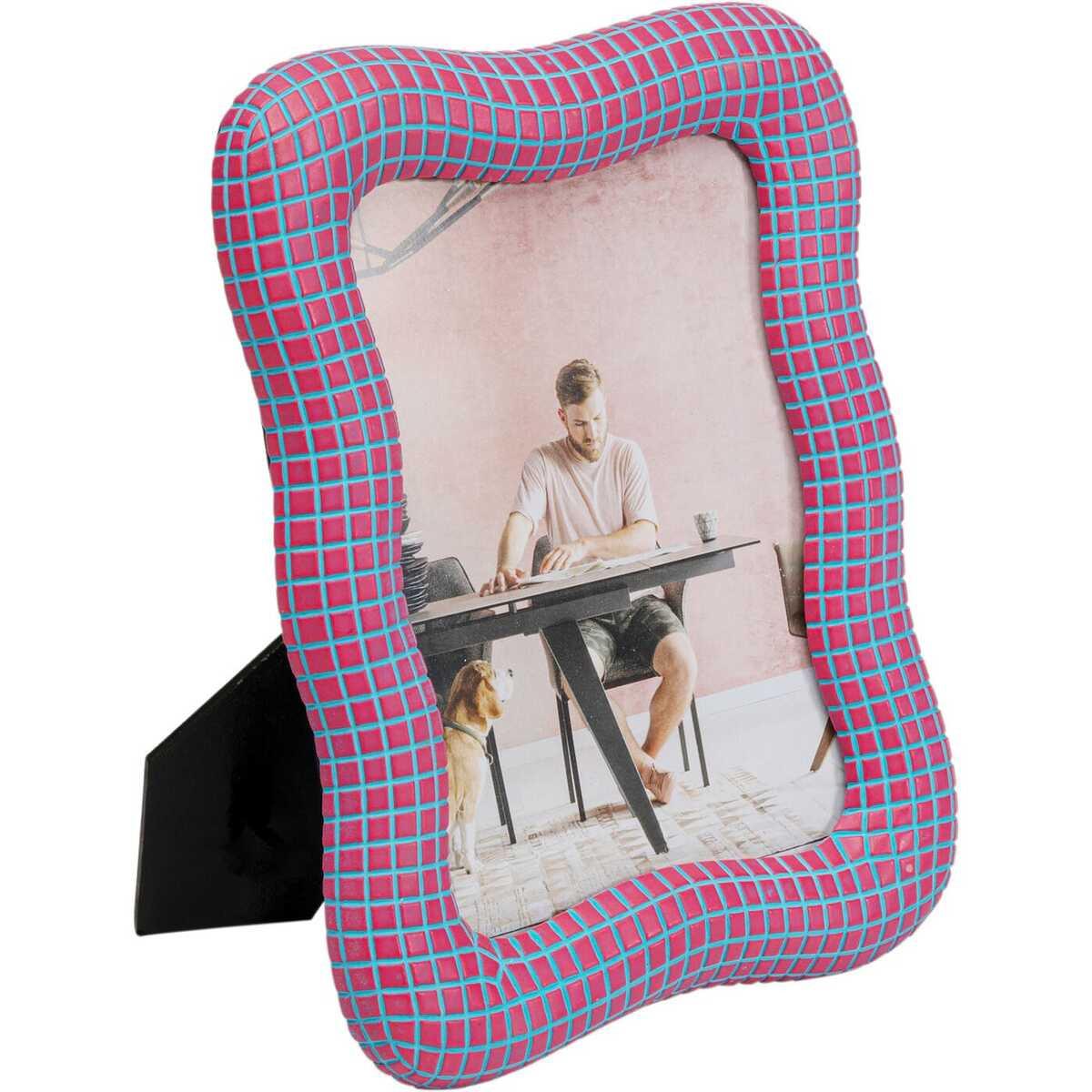 KARE Design Bilderrahmen Wavy pink 18x23