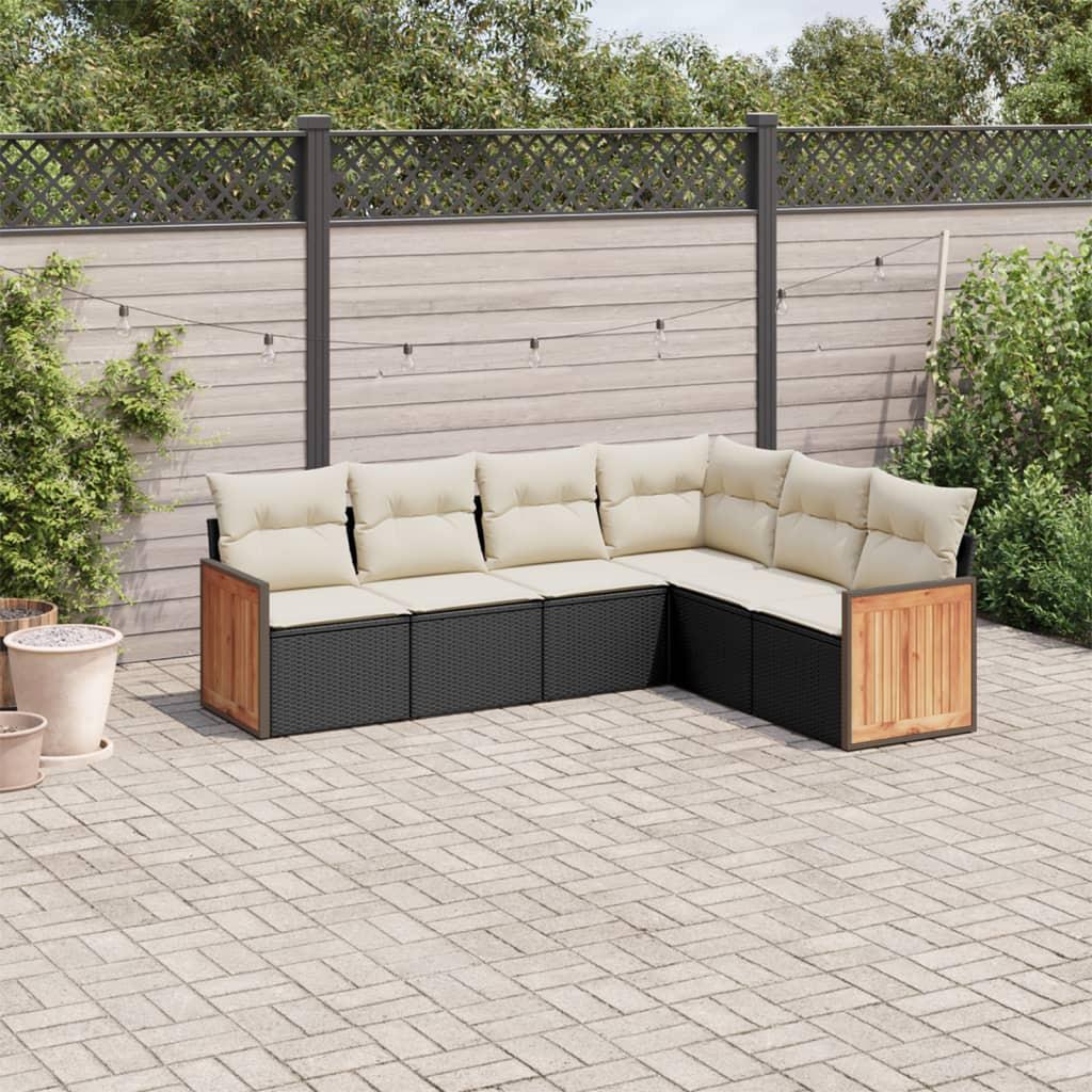 VidaXL Garten sofagarnitur poly-rattan