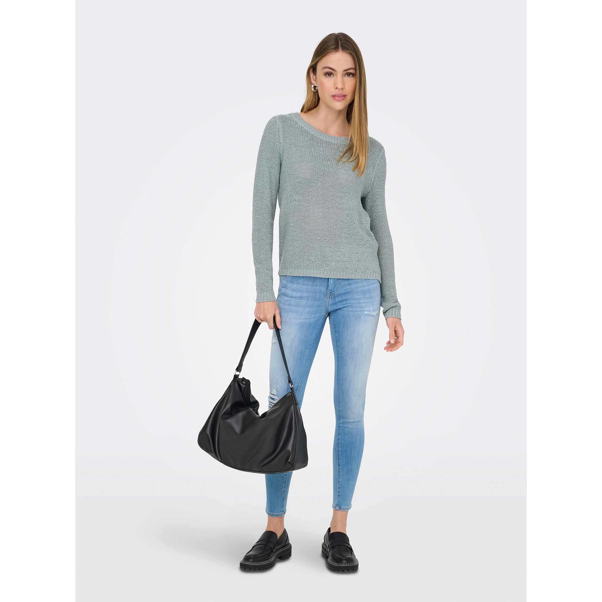 ONLY Pullover, Rundhals, langarm