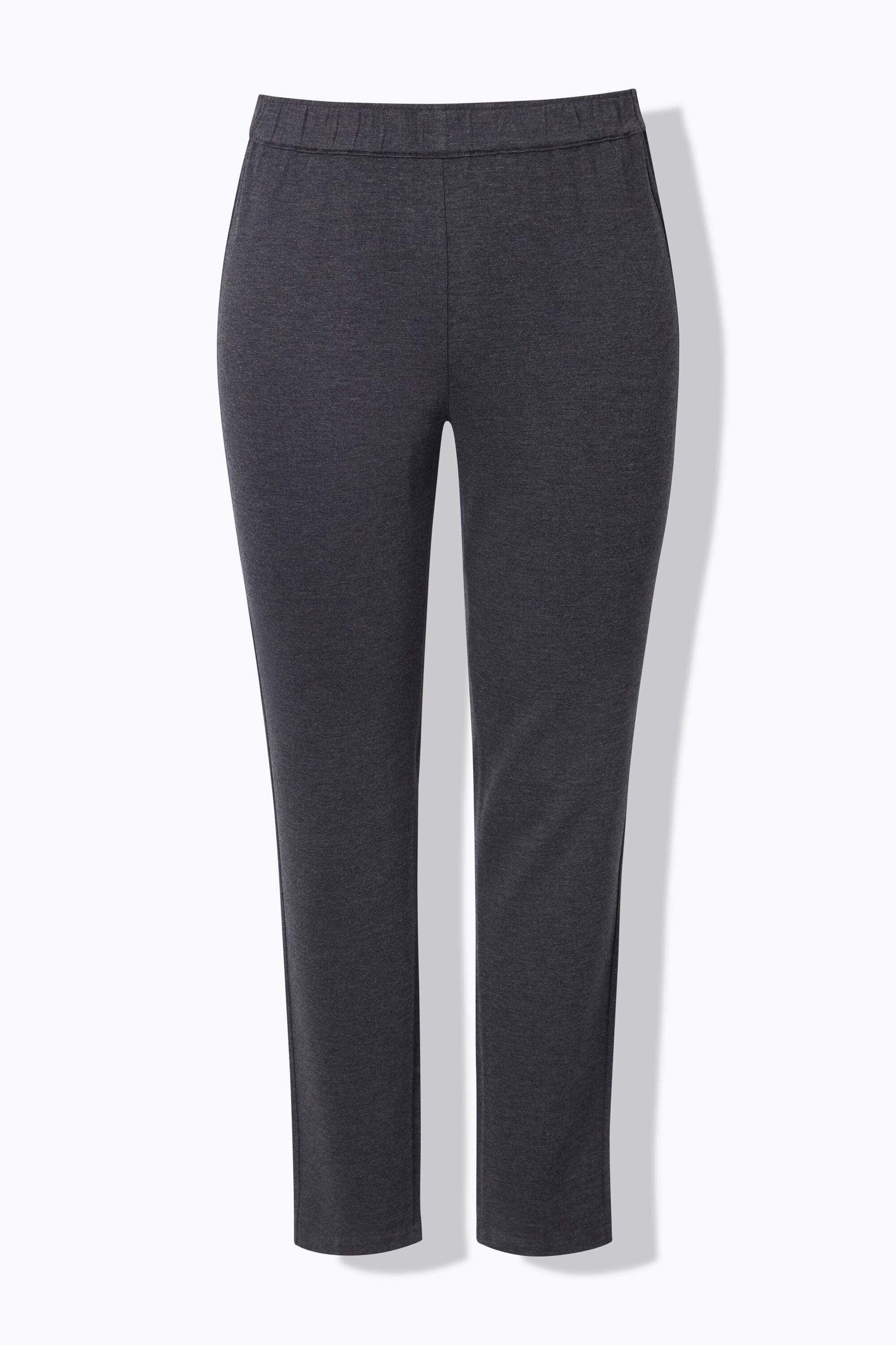 Ulla Popken Sienna Puntohose schmale Passform elastischer Bund