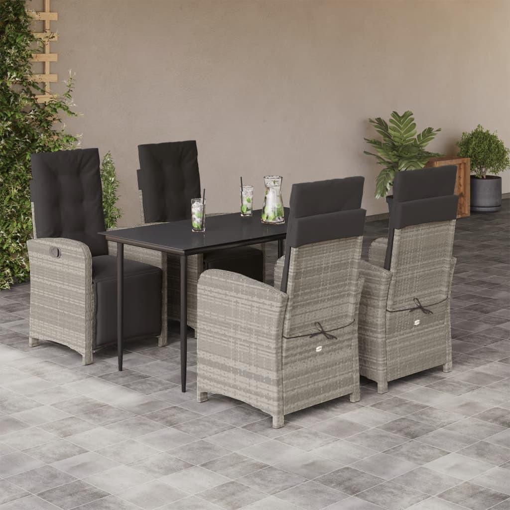 VidaXL Garten essgruppe poly-rattan