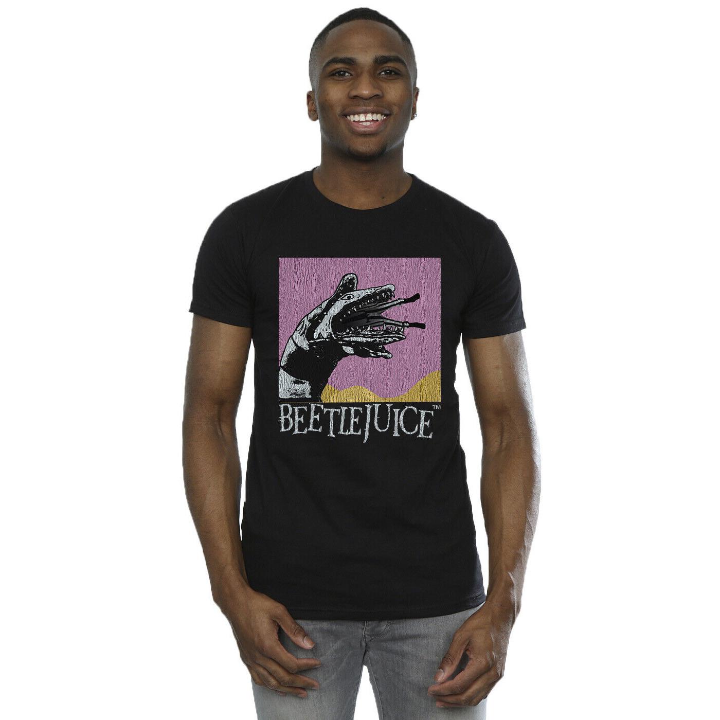 Beetlejuice Sandwurm Grafik Print T-Shirt