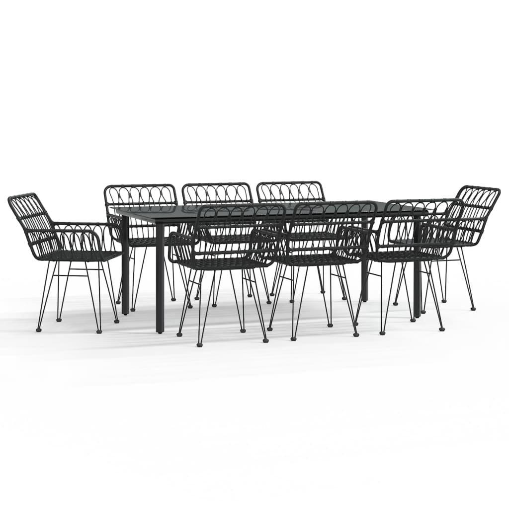 VidaXL Garten essgruppe poly-rattan