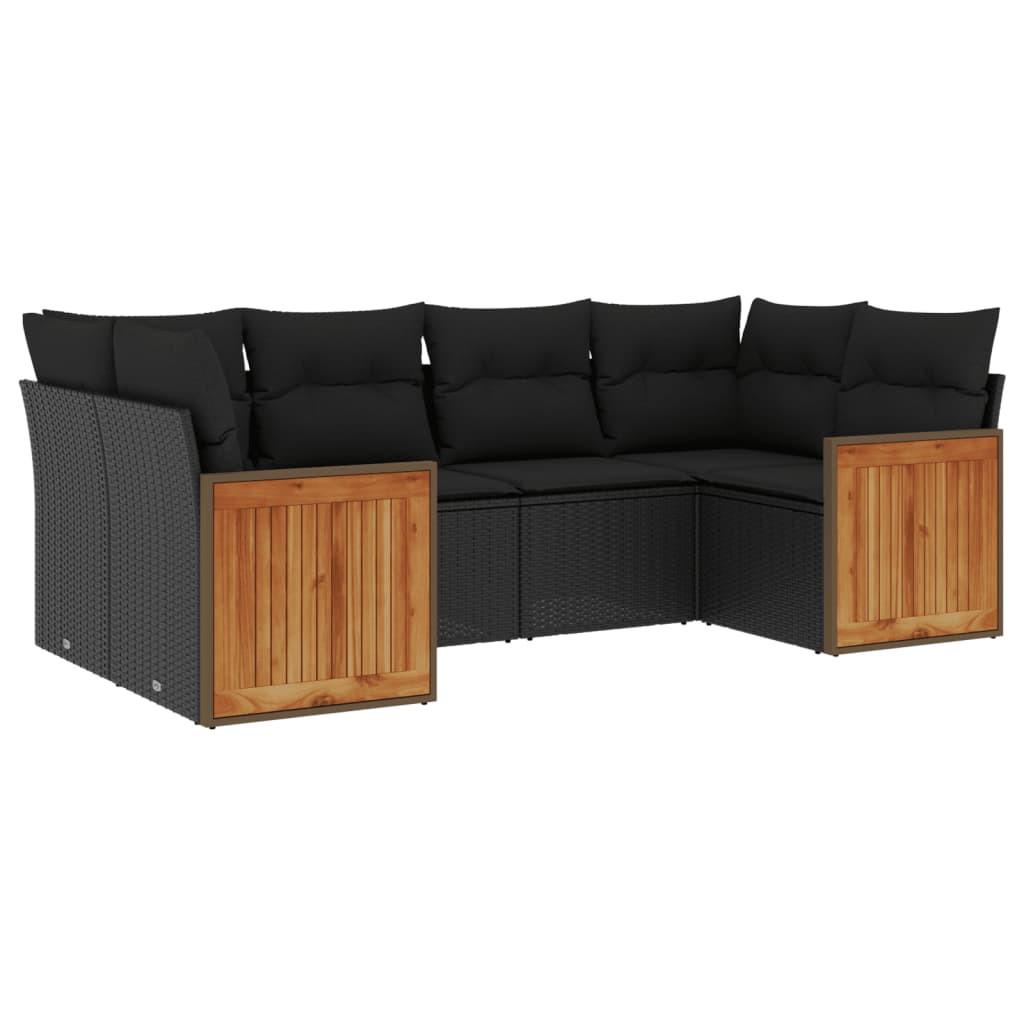 VidaXL Garten sofagarnitur poly-rattan