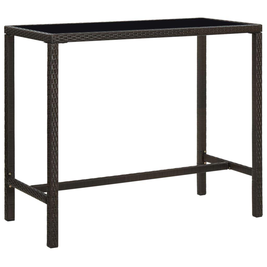 VidaXL Bar-set poly-rattan