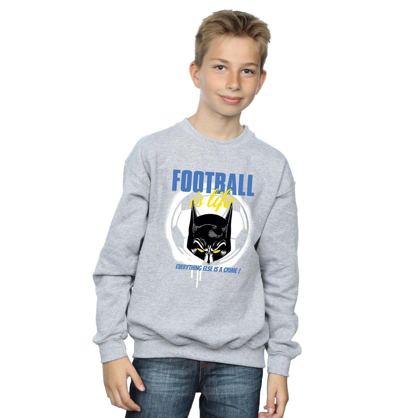 DC COMICS Football Is Life Sweatshirt
