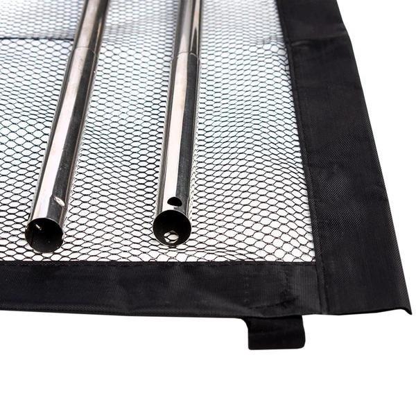 eStore Hundegitter mit Netz - 110 x 72 cm