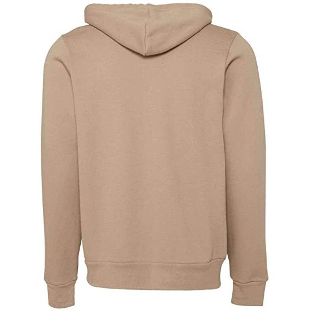 Bella + Canvas Kapuzenpullover, Durchgehender Reißverschluss
