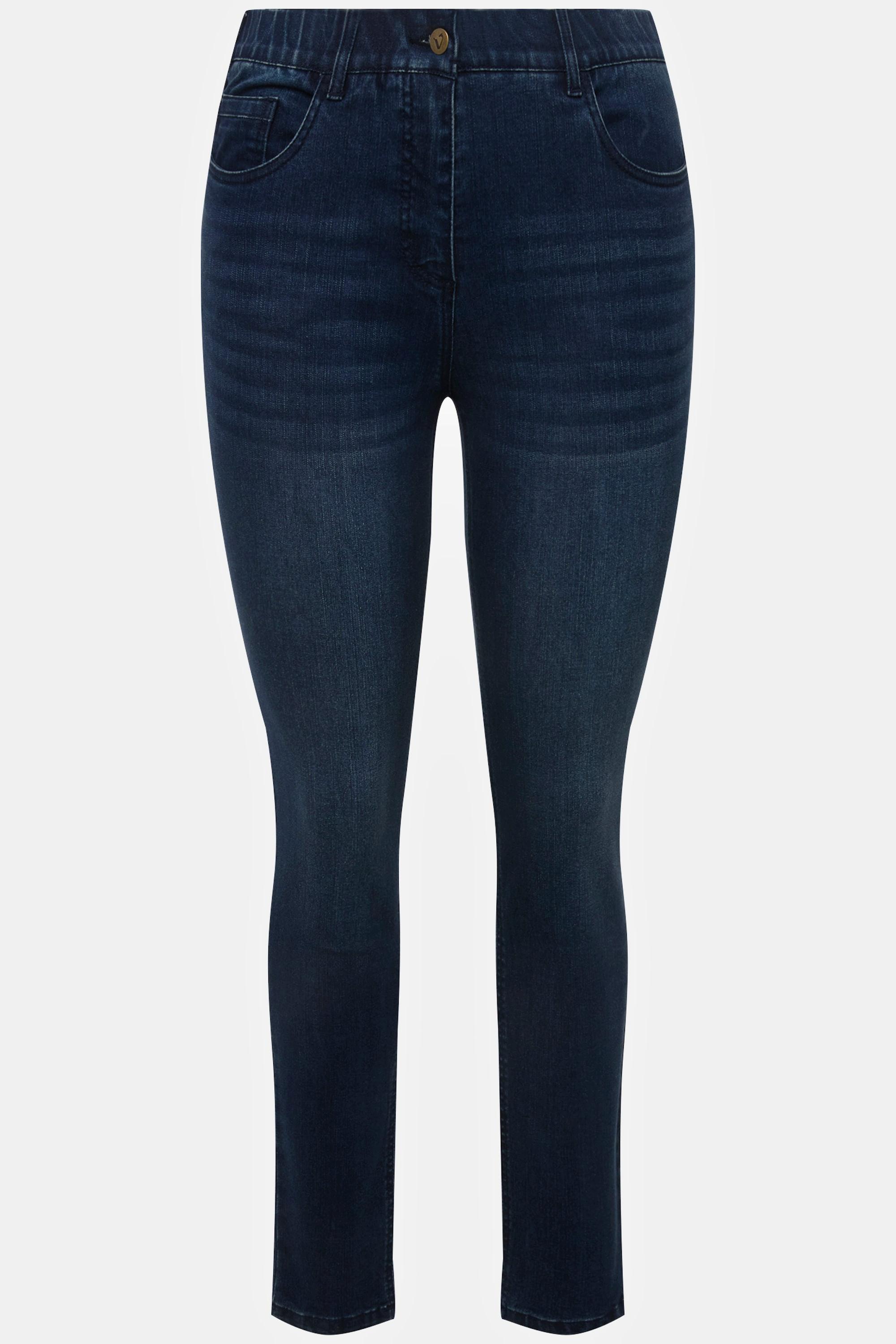 Ulla Popken Skinny Jeans Sarah schmales Bein Stretch