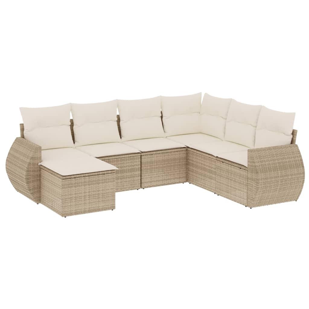 VidaXL Garten sofagarnitur poly-rattan