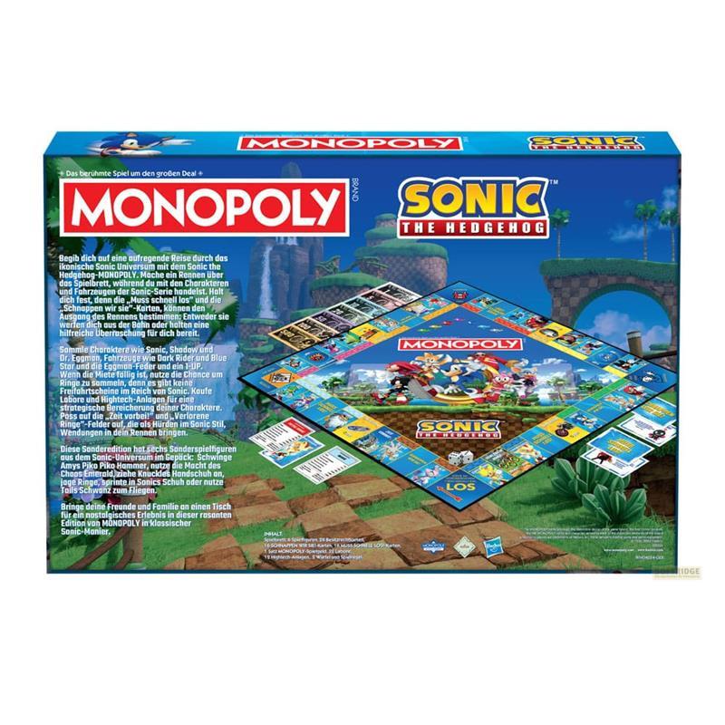 Winning Moves Monopoly Sonic (DE)