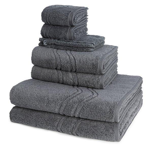 Ross Cashmere feeling - 2 X Wasch- 2 X Gäste- 2 X Dusch- 2 X Handtuch im Set