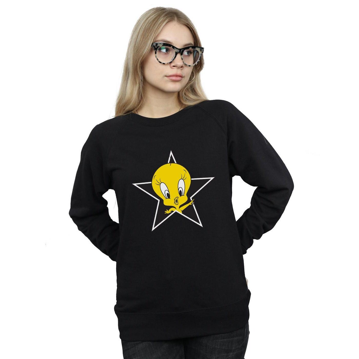 LOONEY TUNES Tweety Pie Star Sweatshirt