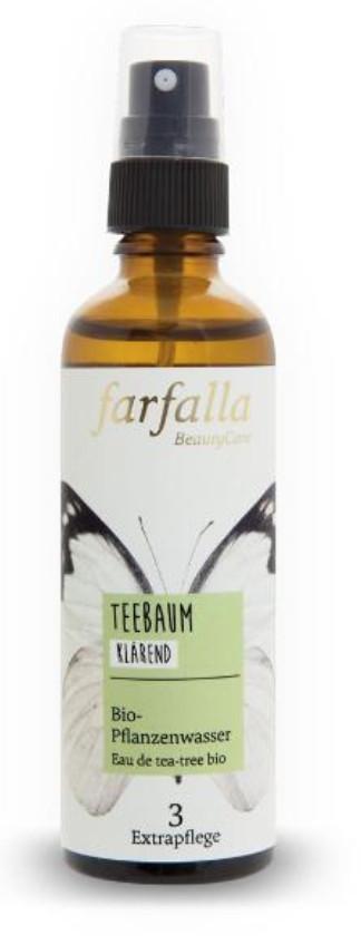 farfalla Bio-Pflanzenwasser Teebaum Spr 75 ml