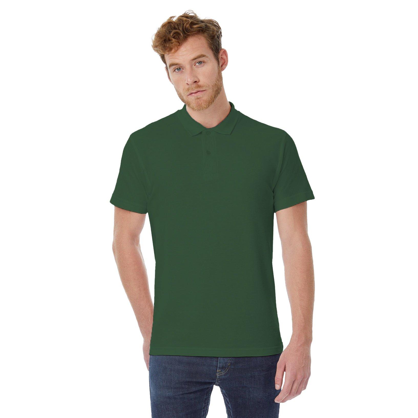 B and C ID.001 Kurzarm Polo-Shirt