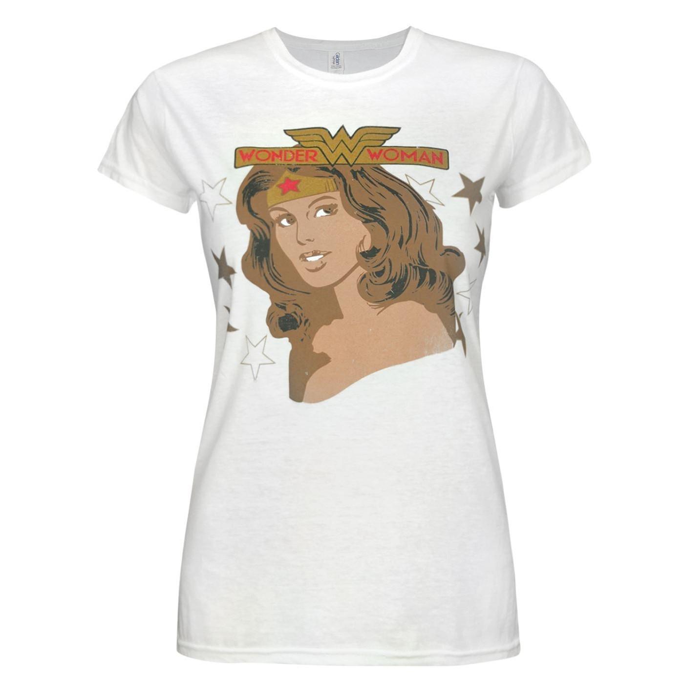 Wonder Woman Wonder Woman Portrait Slim Fit T-Shirt