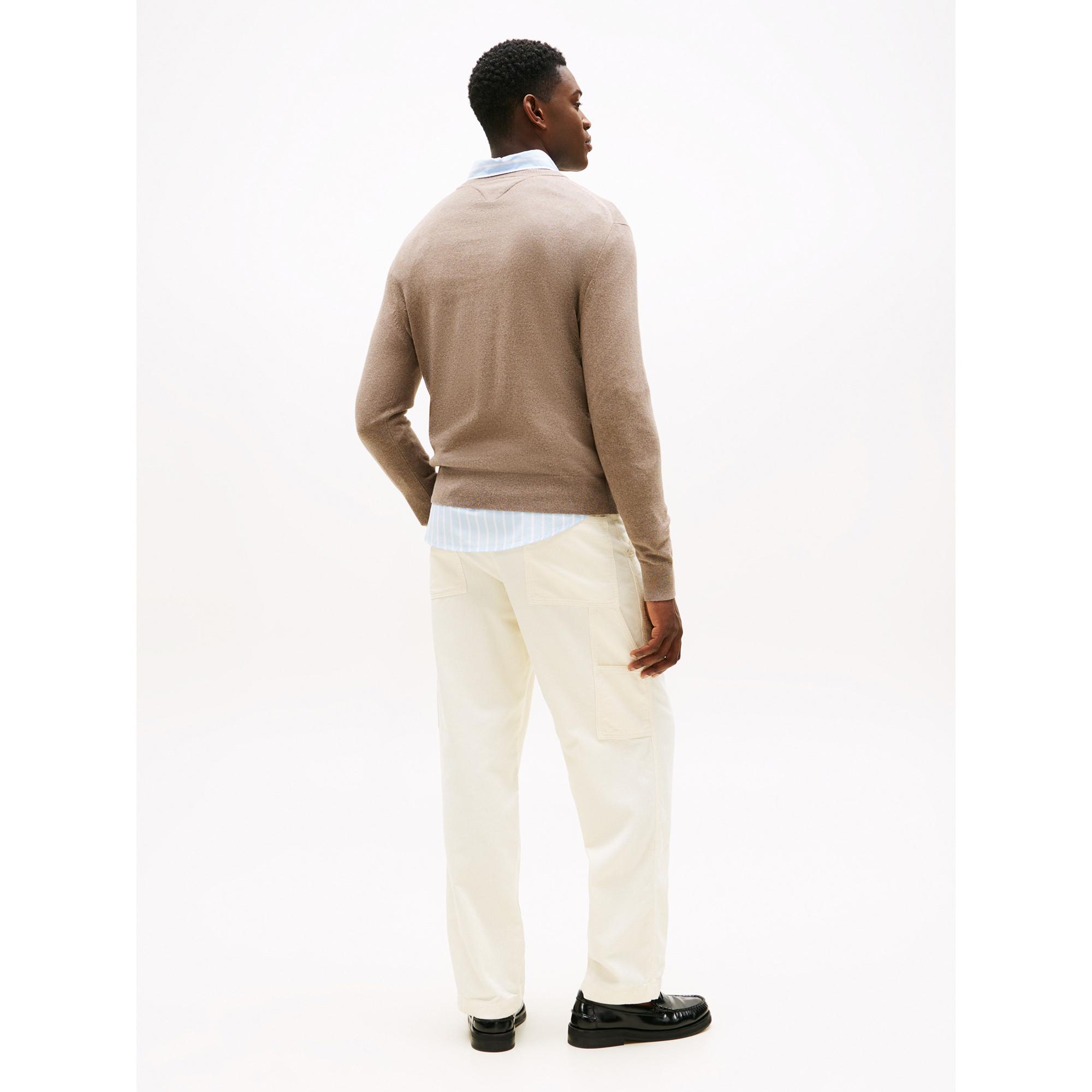 TOMMY HILFIGER PIMA ORG CTN CASHMERE CREW NECK Cashmere Pullover