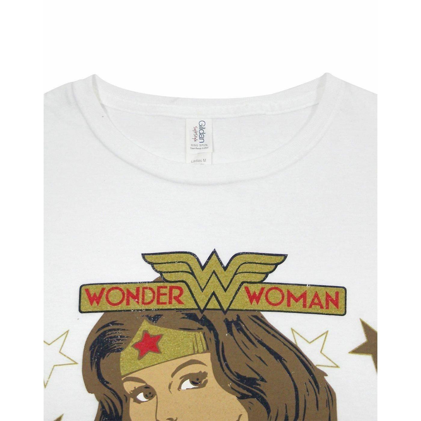 Wonder Woman Wonder Woman Portrait Slim Fit T-Shirt