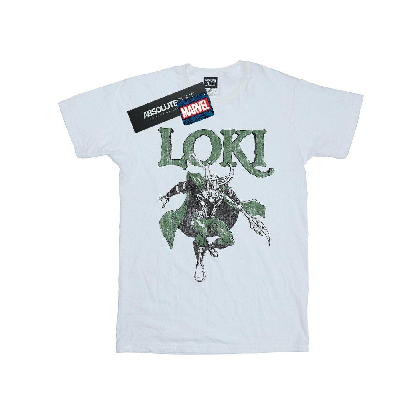 MARVEL Comics Loki Boyfriend Fit T-Shirt
