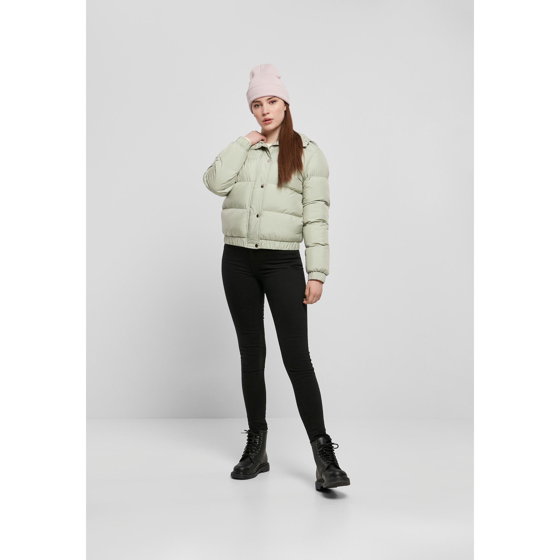 URBAN CLASSICS damenjacke hooded puffer