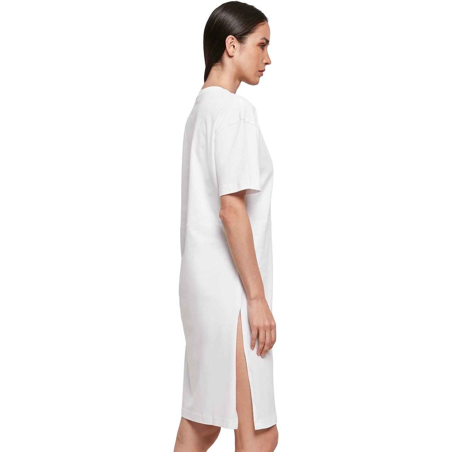 Build Your Own T-Shirt Kleid mit geschlitztem Saum