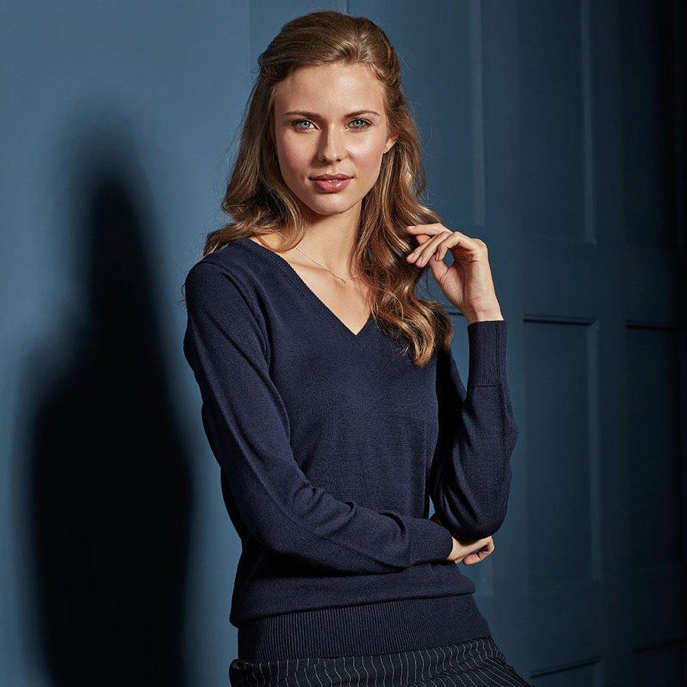 PREMIER Strickpullover mit VAusschnitt