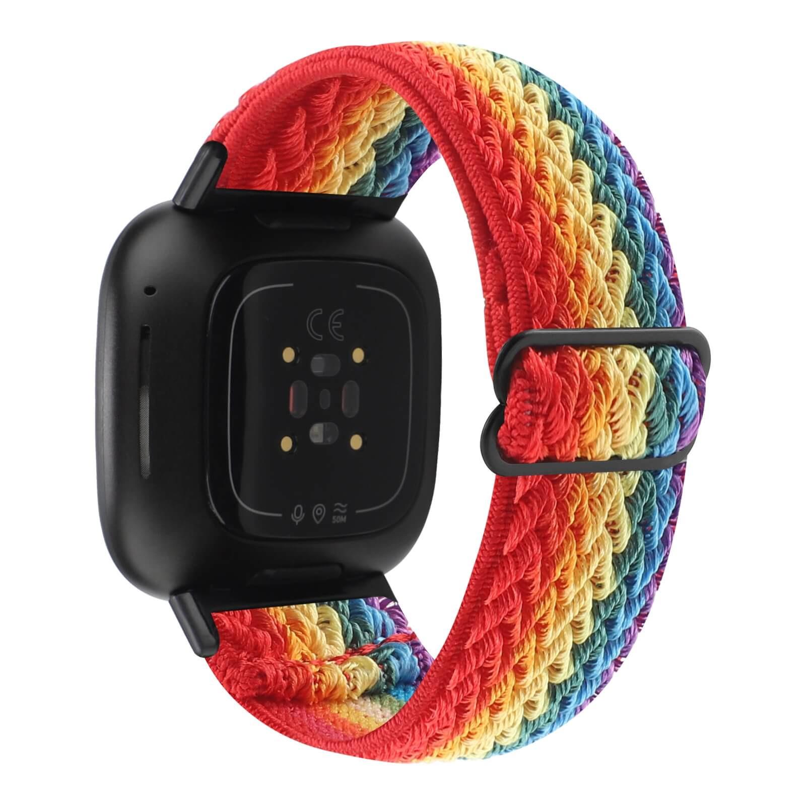 Cover-Discount Fitbit Versa 4 / Sense 2 - Nylon Ersatzarmband