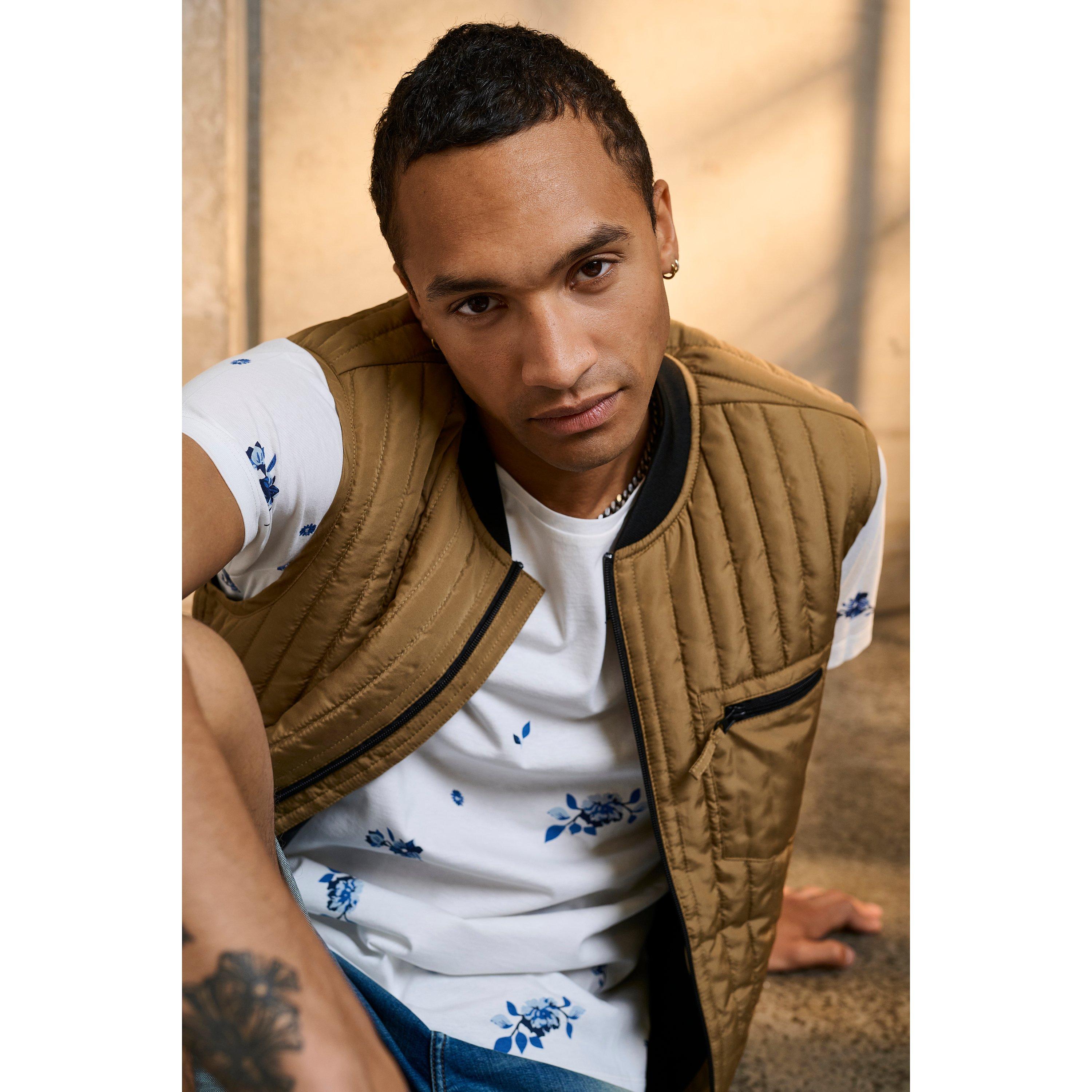 Blend ärmellose daunenjacke