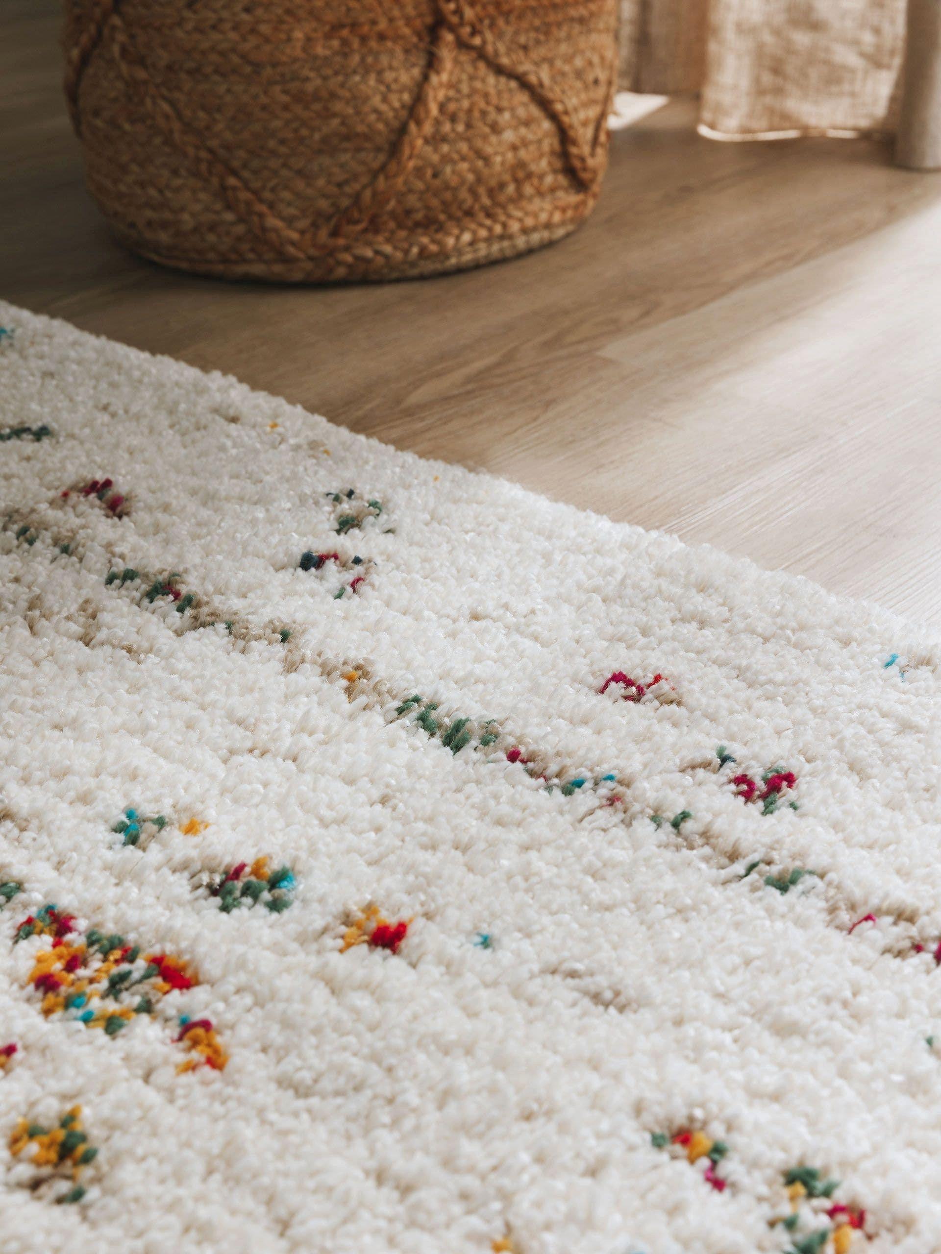 Benuta Hochflorteppich Gobi Beige