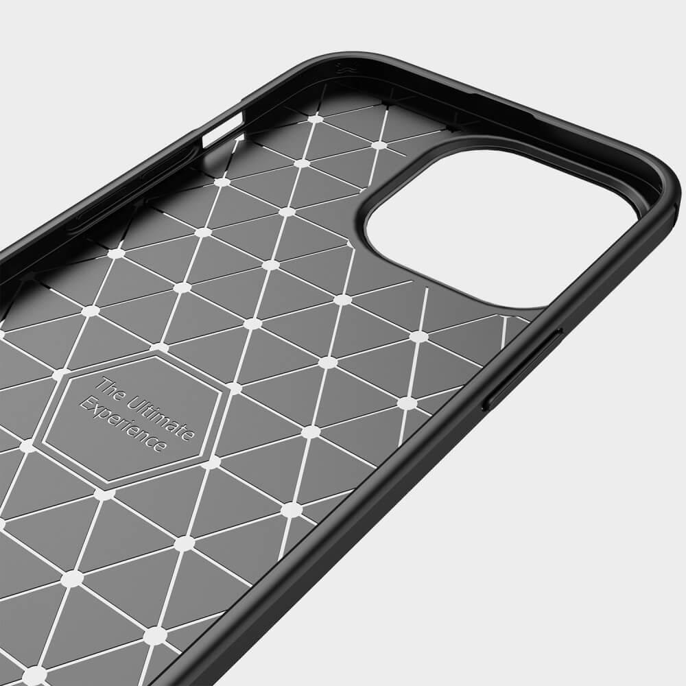 Cover-Discount iPhone 14 Pro Max - Metall Carbon Look Hülle